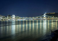 Budapest chain bridge night 2